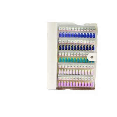 คุณภาพ  Magnetic Acrylic Color Card Book for Nail Art Preform Tool for Creating Style with Polish Glue Display Sample โรงงาน