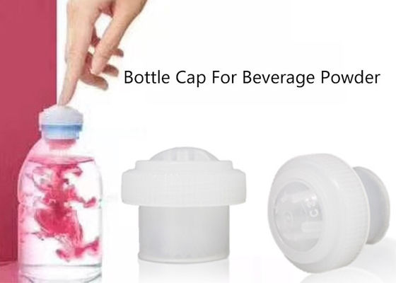 คุณภาพ  Innovation Plastic Press Shake Nutrient Cap For Vitamin Drink L - Carnitine Packaging โรงงาน