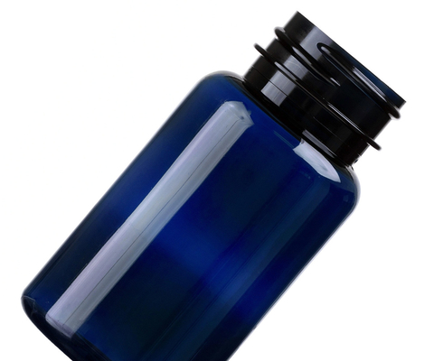 6.75 oz 200 Ml แอมเบอร์เขียวเข้ม โพลีเอสเตอร์ สินค้าสุขภาพ กล่องบรรจุพลาสติก หมวก 38mm 38-400