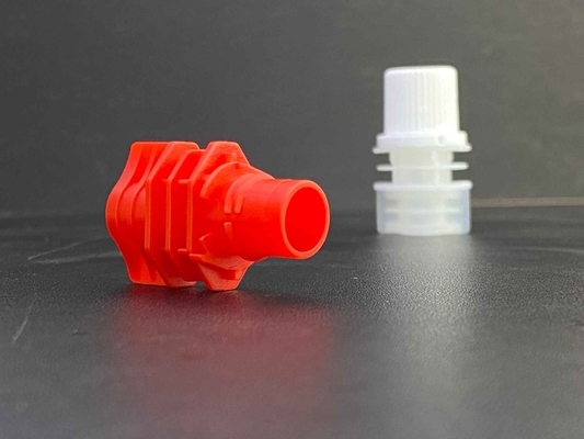 8.6 มิลลิเมตร พลาสติก Spout Caps ใช้บนซอยนมถุงบรรจุ
