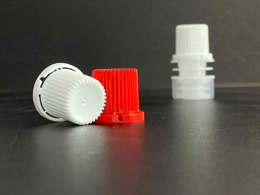 8.6 มิลลิเมตร พลาสติก Spout Caps ใช้บนซอยนมถุงบรรจุ