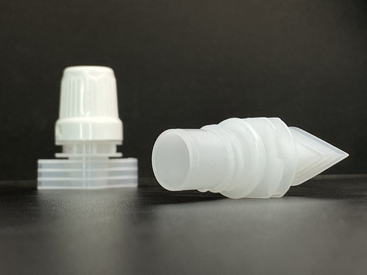 12 มิลลิเมตร พลาสติก Spout Caps ใช้ในกระเป๋าสะพายยืนสําหรับการบรรจุอาหารและเครื่องสําอาง