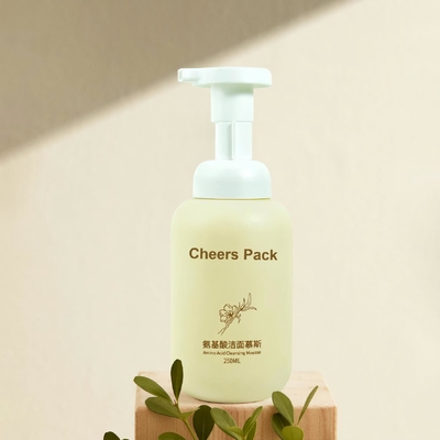 500 มิลลิลิตร PET Mousse กระปุก สําหรับ Mousse สินค้าเครื่องสําอาง โลชั่น Scream Shampoo
