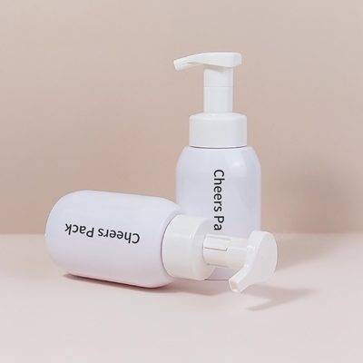 ขายปลีก 200ml 300ml 400ml 500ml เครื่องทําความสะอาดผสม PET สะอาดผิวหน้า ปั๊มผสม