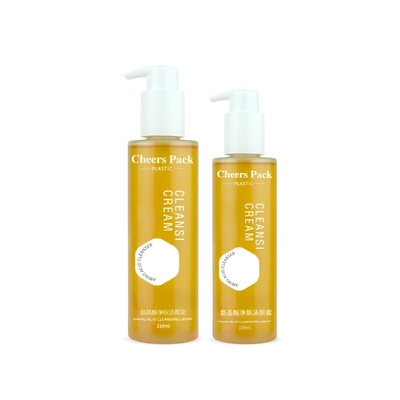 กระป๋องบรรจุน้ํามันอิทธิพลของร่างกาย 150ml 210ml ชัดเจน ชามพลาสติกตามสั่ง แชมพู โลชั่นน้ํามันผม กระป๋องปั๊มน้ํามัน