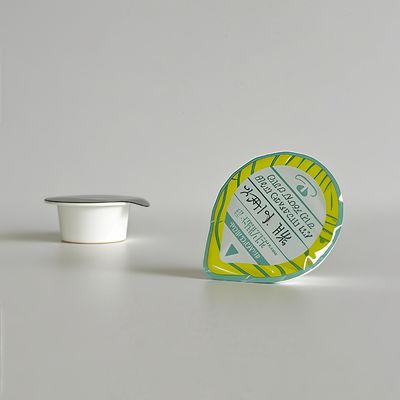 ถ้วยพลาสติก PP พร้อมโลโก้ที่กำหนดเอง ขนาด 10 มล. สำหรับครีมเครื่องสำอาง พร้อมฝาอลูมิเนียมฟอยล์