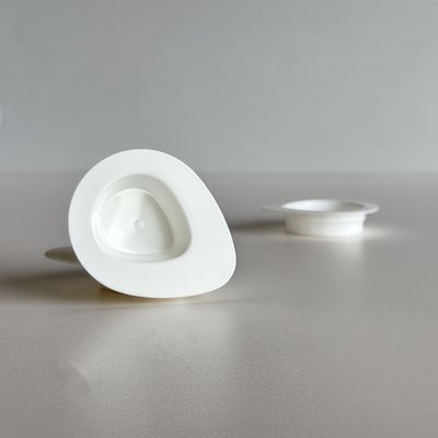 ถ้วยเครื่องสำอาง PP แบบใช้แล้วทิ้ง ขนาด 3.5 มล. 5.5 มล. พร้อมฝาอลูมิเนียมฟอยล์