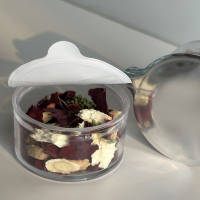 ถ้วยพลาสติก PP/PS ขนาด 30 มล. พร้อมฝาอลูมิเนียมฟอยล์สำหรับบรรจุภัณฑ์อาหาร