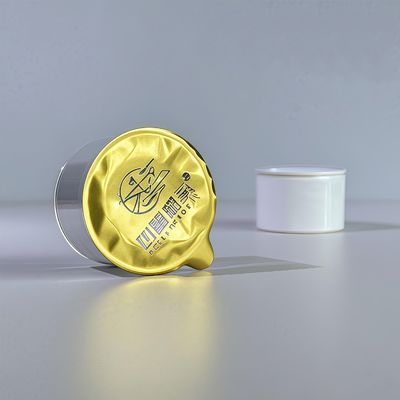 ถ้วยพลาสติก PP PS ขนาด 40 มล. พร้อมฝาอลูมิเนียมฟอยล์สำหรับบรรจุภัณฑ์อาหาร