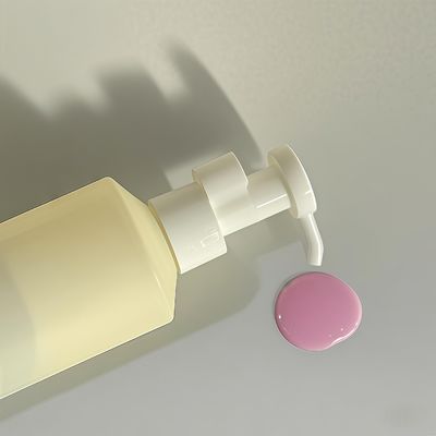 ขวดปั๊มโลชั่นทรงกระบอก PET ขนาด 300ml-500ml สำหรับบรรจุภัณฑ์เครื่องสำอาง พร้อมพิมพ์โลโก้ที่ปรับแต่งได้