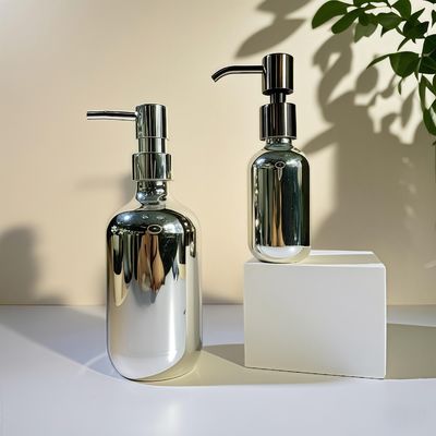 ขวด PET สุดหรู ขนาด 100 มล. ทรงระเบิด สำหรับผลิตภัณฑ์ดูแลเส้นผม ผิว เซรั่ม แชมพู เจลอาบน้ำ ครีมทาหน้า