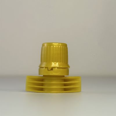 Portable and Durable 9.6mm PE Plastic Screw Cap with Flip Top Spout Lids Food Grade for Spouted Pouch Packaging