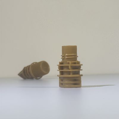 อาหารเกรด 10 มม PE พลาสติกสกรูหมวกกับ Flip Top Spout ปิด Safe Rim สําหรับเด็ก