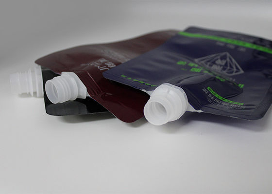 อลูมิเนียม Foil Liquid Spout Bag สำหรับของเหลวสบู่ความหนาบรรจุ 200um
