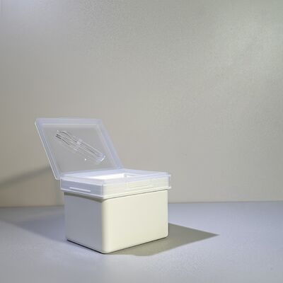 200 แผ่น การดูแลผิวหนัง ผ้าปูน Liner กระปุกพลาสติกเกรดอาหารสําหรับ OEM / แบรนด์เครื่องสําอางสินค้าจํานวนมาก