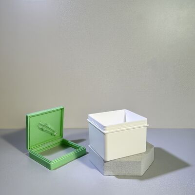 200 แผ่น การดูแลผิวหนัง ผ้าปูน Liner กระปุกพลาสติกเกรดอาหารสําหรับ OEM / แบรนด์เครื่องสําอางสินค้าจํานวนมาก