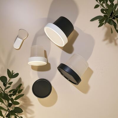 ขวดพลาสติก PP เกรดอาหาร ขนาด 50-120 มล. วัสดุฐาน PET สำหรับครีมเครื่องสำอาง โลชั่นบำรุงผิว ขนม ลูกอม คุกกี้ เยลลี่ นม