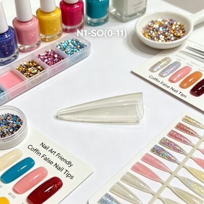 เคล็ดลับเล็บ สะอาด ครบครัน ABS เล็บปลอม เซ็ตสําหรับกดนิ้วมือในซัลโวเล็บขยาย DIY nail art และการจัดจําหน่ายจํานวนมาก