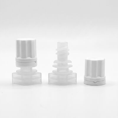 ฝาครอบจุกดอกพลัม 5 มม. X050 ป้องกันการรั่วซึม เกรดอุตสาหกรรม เกรดอาหาร PE ฝาครอบหัวฉีดสำหรับบรรจุภัณฑ์ถุงเติมของเหลวเครื่องสำอาง
