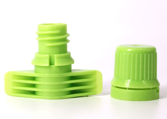 9.6 มิลลิเมตร ปลาสติก Spout Cap สามารถผลิต PLA สารพัดย่อยสลายคอมพอสต์และอุปกรณ์ความร้อนที่อุณหภูมิต่ํา