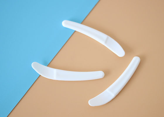 Food Grade HDPP 49.7mm Face Cream Spatula เครื่องมือแต่งหน้า